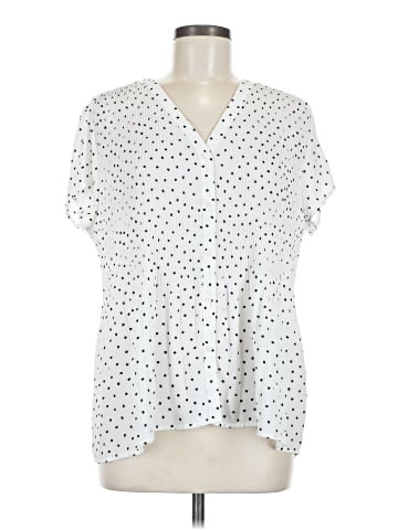 Pleione Short Sleeve Blouse (view 1)