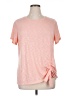 INC International Concepts Pink Short Sleeve Top Size 1X - photo 1