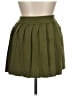 Unbranded 100% Polyester Solid Green Casual Skirt Size XL - photo 1