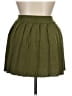 Unbranded 100% Polyester Solid Green Casual Skirt Size XL - photo 2