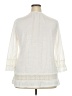 Daniel Rainn 100% Polyester Ivory 3/4 Sleeve Blouse Size XXL - photo 2