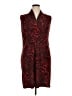 Perseption Paisley Red Cocktail Dress Size XL (estimated) - photo 1