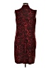 Perseption Paisley Red Cocktail Dress Size XL (estimated) - photo 2
