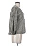 Closed 100% Cotton Polka Dots Gray Black 3/4 Sleeve Blouse Size XS - photo 4
