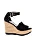 Stuart Weitzman Black Wedges Size 6 1/2 - photo 1