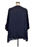Unbranded 100% Polyester Blue 3/4 Sleeve Blouse Size 2X - photo 2