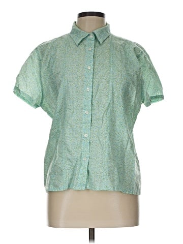 Lands' End Short Sleeve Blouse (view 1)