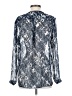 CAbi Blue Long Sleeve Blouse Size S - photo 2