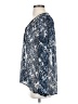 CAbi Blue Long Sleeve Blouse Size S - photo 5