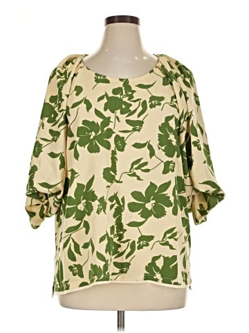 Umgee 3/4 Sleeve Blouse (view 1)