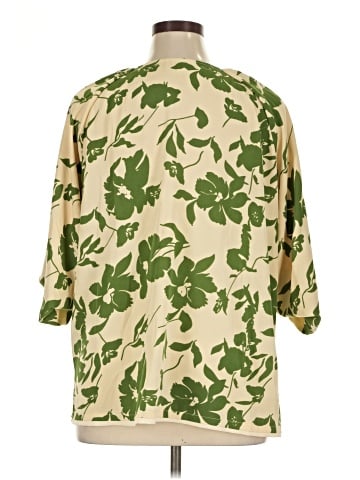 Umgee 3/4 Sleeve Blouse (view 2)