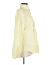 Unbranded 100% Polyester Stripes Yellow Long Sleeve Blouse Size M - photo 4
