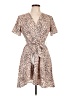 Unbranded Animal Print Tan Casual Dress Size L - photo 1