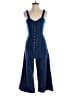Billabong 100% Cotton Stripes Blue Jumpsuit Size S - photo 1