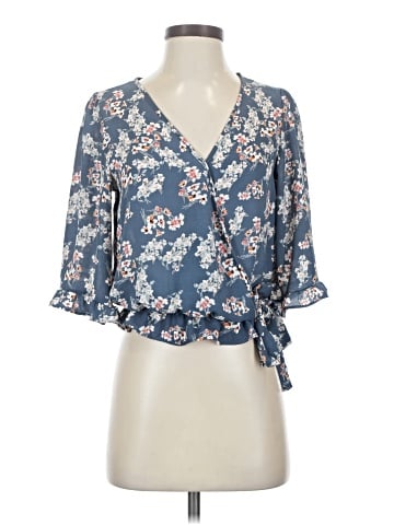 Sienna Sky 3/4 Sleeve Blouse (view 1)