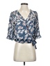 Sienna Sky 100% Polyester Blue 3/4 Sleeve Blouse Size XS - photo 1