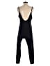JoyLab Solid Black Jumpsuit Size XL - photo 2