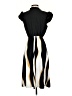 Shein Stripes Black Casual Dress Size 4 - photo 2