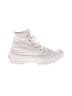 Converse White Sneakers Size 8 - photo 1