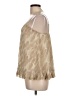 Princess Vera Wang 100% Polyester Tan Sleeveless Blouse Size L - photo 5