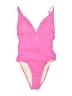 Cupshe Color Block Pink One Piece Swimsuit Size M - photo 1