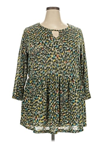 Cocomo 3/4 Sleeve Blouse (view 1)