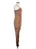 Unbranded Brown Cocktail Dress Size M - photo 4