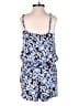 Ann Taylor LOFT Outlet 100% Rayon Paisley Blue Romper Size XS - photo 2