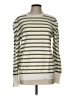 Unbranded Stripes White Pullover Sweater Size L - photo 1