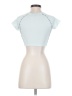 Out From Under Blue Short Sleeve Turtleneck Size S - photo 2