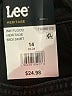 Lee Black Denim Skirt Size 14 - photo 4