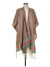 Just Jamie 100% Polyester Brown Poncho Size M - photo 1