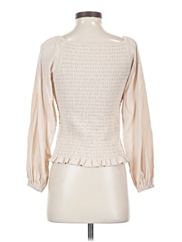 Ann Taylor LOFT Long Sleeve Blouse (view 2)