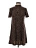 BCBGeneration Paisley Brown Casual Dress Size S - photo 1