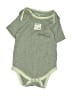 Burt's Bees Baby Solid Gray Short Sleeve Onesie Size 3-6 mo - photo 1