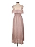 Hem & Thread 100% Polyester Pink Casual Dress Size L - photo 2
