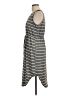 Shein Stripes Gray Casual Dress Size L - photo 5