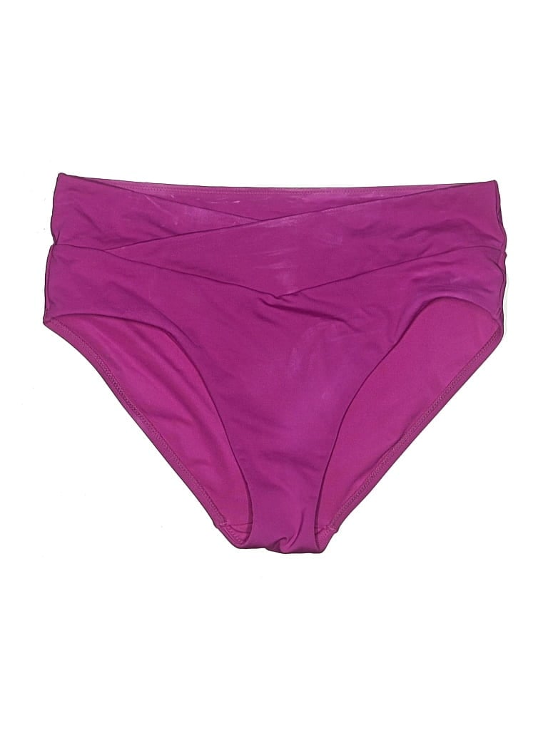 Pre-owned Athleta Swimsuit Bottoms In Purple