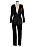 American Apparel Metallic Black Jumpsuit Size L - photo 1