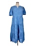 Unbranded 100% Polyester Blue Casual Dress Size XL - photo 1