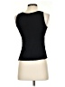 Armani Collezioni 100% Polyester Black Sleeveless Top Size 4 - photo 2