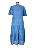 Unbranded 100% Polyester Blue Casual Dress Size XL - photo 2