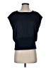 Calvin Klein 100% Polyester Blue Short Sleeve Top Size S - photo 1
