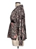 Cato Paisley Brown Long Sleeve Blouse Size L - photo 5