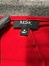 MSK Solid Red Casual Dress Size XL - photo 7