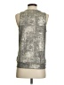 By Anthropologie Silver Tank Top Size S - photo 2