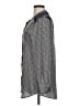 Collective Concepts 100% Polyester Paisley Gray Long Sleeve Blouse Size M - photo 5