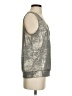 By Anthropologie Silver Tank Top Size S - photo 4