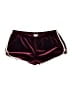 Bozzolo Metallic Burgundy Athletic Shorts Size L - photo 1