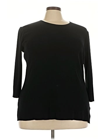 misook 3/4 Sleeve T-Shirt (view 1)